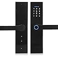 FILFEEL Fingerprint Smart Lock, WiFi Keyless Entry Door Lock, Touchscreen Smart Door Lock with Password IC Card Tuya Smart Door Lock