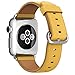 Produktbild Hunpta@ Leder Bandwechsel Handgelenk-Band für Apple Uhr Series 3(38mm) (Gelb)