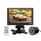 Woodman Car Rear View Monitor Slim Dashboard Screen with Bluetooth, MP5, USB, Video, Audio and FM, 7-inch