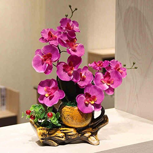 Simulation of flowers Artificial flower Decoration classical Charm butterfly orchid Set Home accessories Decoration