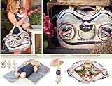 große Radio Ga Ga Wickeltasche Heartbreaker WI01RA10 von Sweet Morning 4260291590178 Beige - 5