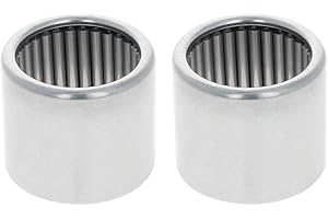 Othmro Lot de 2 Roulement à Aiguilles B1416 avec Capacité de Charge Élevée, Roulement à Aiguilles à Bout Ouvert et à Cuvette Étirée, 7/8" x 1-1/8" x 1", pour L'industrie de Fabrication