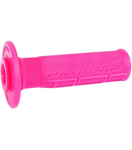 STONEDER, manopole rosa in resistente gomma morbida, per impugnatura acceleratore, per pit bike e motocross