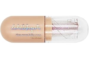 GLAM UP Lulu Castagnette - Baume à Lèvres Cristal - Soin des Lèvres Brillant et Hydratant - Agréablement Parfumée à la Noix de Coco - N°2 - Transparent