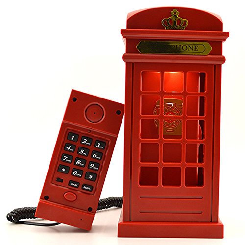 Gearmax® Cabina telefónica Vintage Londres diseñado USB carga noche