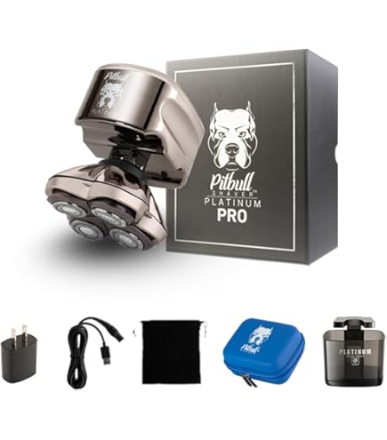 Skull Shaver Pitbull Gold PRO Head and Face Shaver: Ultimate