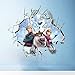 Produktbild Smart Art Disney Frozen Wandtattoos 3D Anna Olaf Hans Sven Wandaufkleber Frozen Aufkleber für Dekoration