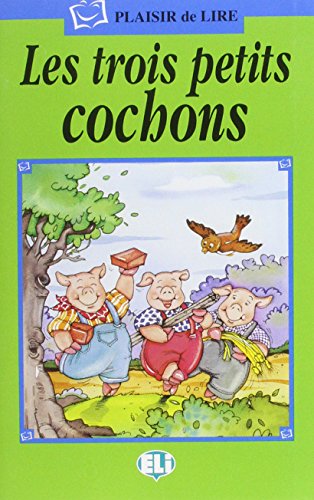 Plaisir de lire - serie verte: les trois petits cochons - book & cd