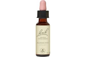 Bach Original Flower Remedies Agrimony, Stand Your Ground, Communicate Openly, Emotional Wellness, Natural Flower Essence, 10ml