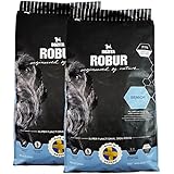 2 x 11 kg Bozita Robur Senior weizenfreies Hundefutter erwachsene ältere Hunde