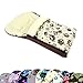 Produktbild BAMBINIWELT universaler Winterfußsack (90cm oder 108cm), auch geeignet für Babyschale, Kinderwagen, Buggy, aus Wolle im Eulendesign (108cm, 5)
