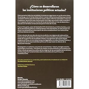 Los orígenes del orden político: Desde la Prehistoria hasta la Revolución francesa