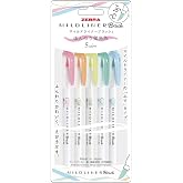ZEBRA MILDLINER BRUSH PEN 5C-N SET