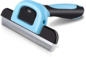 DDSHUN Deshedding Tool - Pet Grooming Brush Dematting Comb for Short, Medium & Long Haired Dogs, Cats, Horses