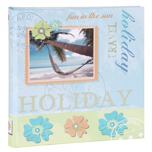 HENZO Fotoalbum HAMMOCK - 80 Seiten - 30,5 x 30 cm - Bilderalbum - Jumboalbum - Album - Urlaubsalbum - Reisealbum
