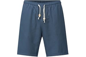 YOUTHUP Shorts pour Hommes Short Décontracté Bermudas Imprimé Shorts d‘Eté Pantalons Courts de Plage