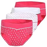 CharmLeaks Women's Maternity Underwear Cotton Knickers/Panties Nursing Briefs Assorted Pack of 4