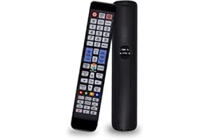 SIUMAL Universal Fernbedienung für Alle Samsung Smart TV LCD LED 4K 3D HDTV Fernseher mit Netix/Beleuchtung - Keine Einrichtung Erforderlich