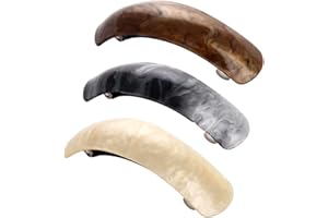 LONEEDY - Bellissima e grande spilla per capelli dallo stile semplice, classico e retrò, stupenda molletta per capelli per donne