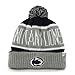 Produktbild Penn State Nittany Lions grau Manschette "Calgary" Beanie Mütze mit Pom – PSU NCAA Cuffed Winter Knit Toque Cap von 47 Marke