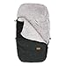Produktbild Baby's Only 164424 Fußsack Kinderwagen Buggy gestrickt Robust Korn, Anthrazit