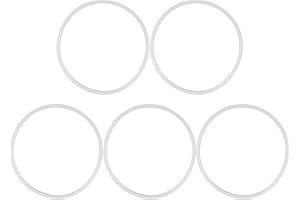 LADIESHOW 5pcs Guarnizione Pentola A Pressione, 22cm Sostituzione Universale Dell'anello Di Tenuta Della Guarnizione In Silicone Anello Di Tenuta Ricambio In Gomma Per Cucine Pentole A Pressione