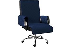 BAODBF Sesselschoner für Relaxsessel,Sofaüberwurf rutschfest,Sesselschoner für Fernsehsessel,Sesselschoner mit Armlehne,Sesselschoner und Armlehnenschoner(Marine)