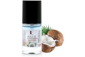 OCIBEL Huile de cuticule senteur Noix de coco. Hydrater, apaiser, régénérer, nourrir et favoriser la croissance saine des ongles, lot de 1 (1 x 5 ml)