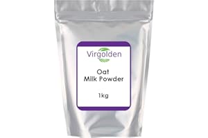 Oat Milk Powder 1kg by Virgolden - Dairy and Soy Free, No Sugar Added, Vegan, Non GMO