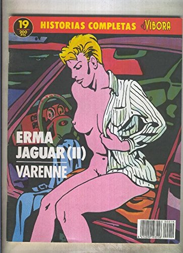 Book's Cover ofHistorias completas de El Vibora numero 19 Erma Jaguar 2 numerado 3 en trasera