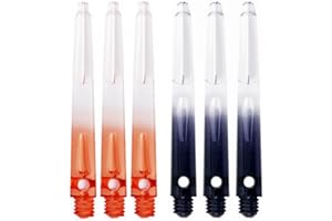 HRLORK 9 Pcs Darts Shafts Darts Stems 45MM/35MM Nylon Polycarbonate Shafts Multiple Stems Professional Darts Accessories 2BA Shaft