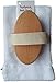 Topnotch Dry Body Brush Natural Bristles. Wash Mitt Cloth Travel Bag. Skin Brushing eBook