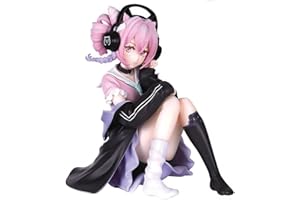 Ciyoulio Anime Figur Arknights Eureka Sitzende Figur Anime Nudelstopper Figuren 9 cm, Anime Desktop Figur Auto Ornament Manga Girl Statue Geschenk