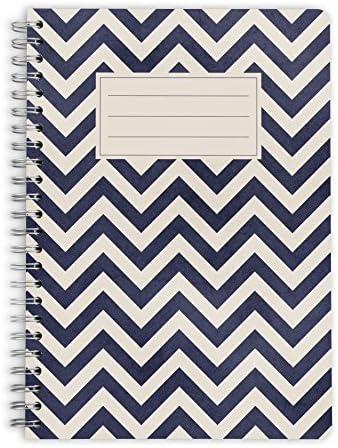 Purepaper 1007 BLUE ARROW | Notebook | Spiral Notebook A5 Pad 60 Sheets checked