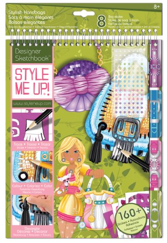 Imagen 11 de Four Trading B.V. 1422 - Cuaderno para diseñar bolsos de moda Style Me Up [importado de Alemania]