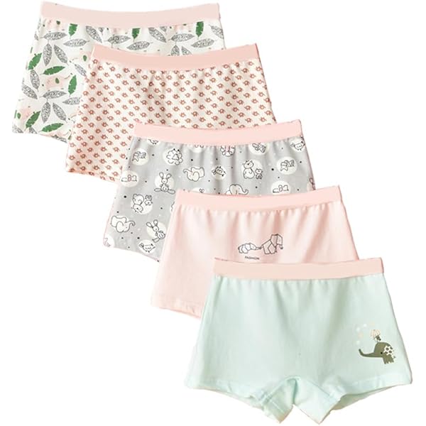 Intimo Bambini Mutandine Bambina EMY Confezione Da Slip In Cotone  Morbido Taglia 9-10 Anni Confezione Paia Mutande