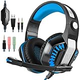 playstation 4 headset with mic wireless DISEÑO PRÁCTICO: micrófono en línea con un controlador de volumen giratorio y una tecla Mic mute es más conveniente y práctico para el jugador del juego. La diadema es estirable, por lo que no hay que preocuparse por el tamaño. El alambre trenzado, tracción durable reduce eficazmente la resistencia externa.