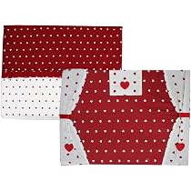 Russo Tessuti Runner Striscia Copritavolo Centro Cuore Allungato, 43x133 Cm, Colore Arancione, Per Decorazione Tavola E Cucina - 3