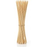 Bambu Ahşap Şiş 29 cm &ndash; 100 Adet Doğal K&uuml;rdan &amp; Mangal Şişi