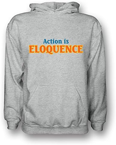 Shakespeare Action is eloquence - Mens Hoodie