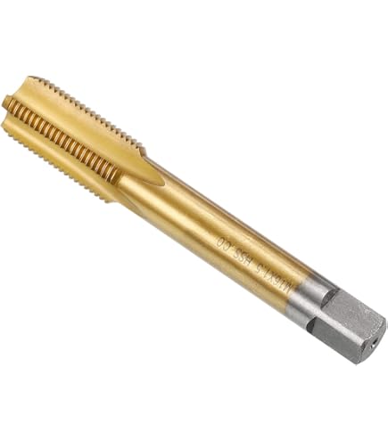 Maschio Filettatore M16 X 1.5 PATIKIL - Acciaio HSS Rivestito In Ti, Per Ferro, Ottone, Acciaio - Foto 3