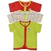 Fs Mini Klub - Pack of 3 Front Open Vests with Half Sleeves_3-6M RS.519.00