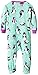 Hatley Baby-Girls Infant Footed Coverall -Pretty Penguins Pyjama Set, Turquoise, 18-24 Months