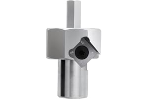 Bench Dog Hole Chamfer Reamer Tool 20mm Woodworking Workbench Polished Finish Tool With Hand Reamer, Ger Utmärkta Rena Skärresultat för Alla Projekt eller Uppgifter