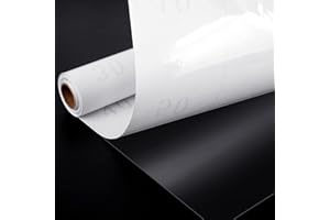 LULUDA Przezroczysta folia samoprzylepna 40 x 800 cm, folia ochronna na ścianę, wodoszczelna, odporna na olej, ochrona przed pryskaniem, do kuchni, na ścianę, meble