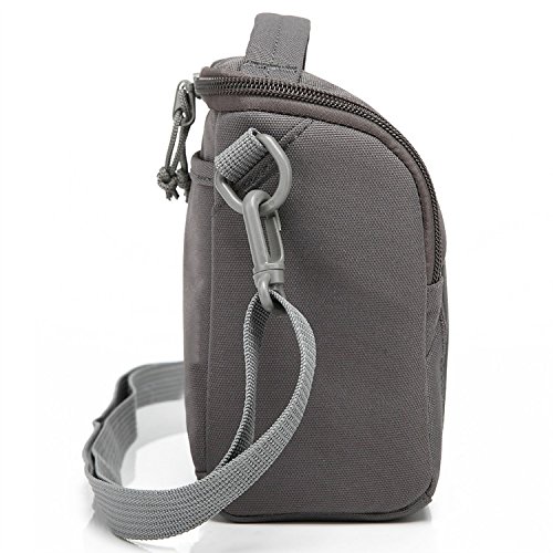 First2savvv BDV2201 noir qualit   de luxe nylon anti-choc appareil photo num  rique cam  scope housse cas pour Canon PowerShot SX420   SX410   EOS M10   EOS M3  G1X Mark II   G3X