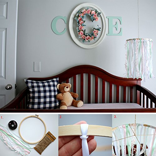 Faylapa 3pcs Stickerei Ring Stickrahmen Embroidery Bambus Hoop Embroidery Cross Stitch - 8