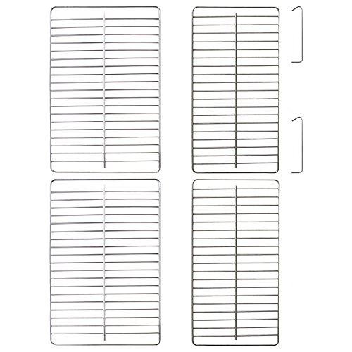 TecTake Edelstahl BBQ Grill mit großer Doppelgrillfläche Holzkohlegrill Grilltonne Silber - 6