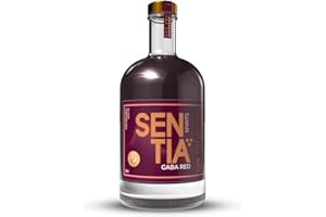 Sentia Spirits Gaba Red, Botanical Alcohol Free Drinks, Natural Plant taste, Berries taste, Vegan, Gluten Free and GM Free, 50cl - Sentia Drink Perfect for Mocktails, mix with tonic or soda