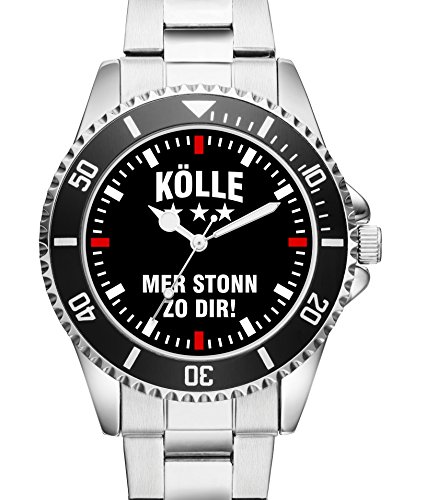 Kln - Mer stonn zu Dir Top Geschenk schne Geschenkidee Uhr 2270